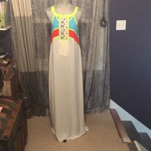 SAHA NEON BEACH COVERUP